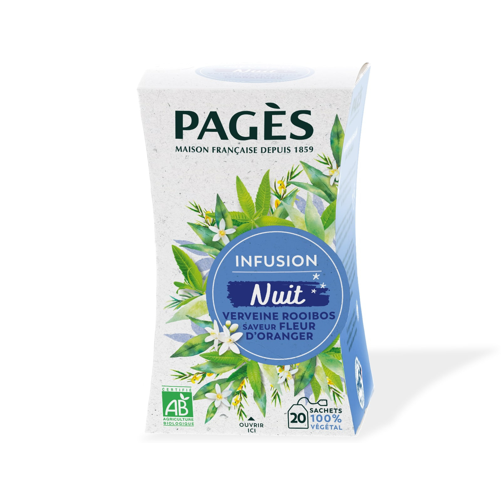 LA TISANIERE Infusion nuit calme 25 sachets 37,5g pas cher 