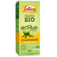SOLEOU Caractère huile d'olive vierge extra bio 1.5l