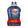 SUN Optimum Liquide de rinçage booster lave-vaisselle séchage & brillance 2x450ml