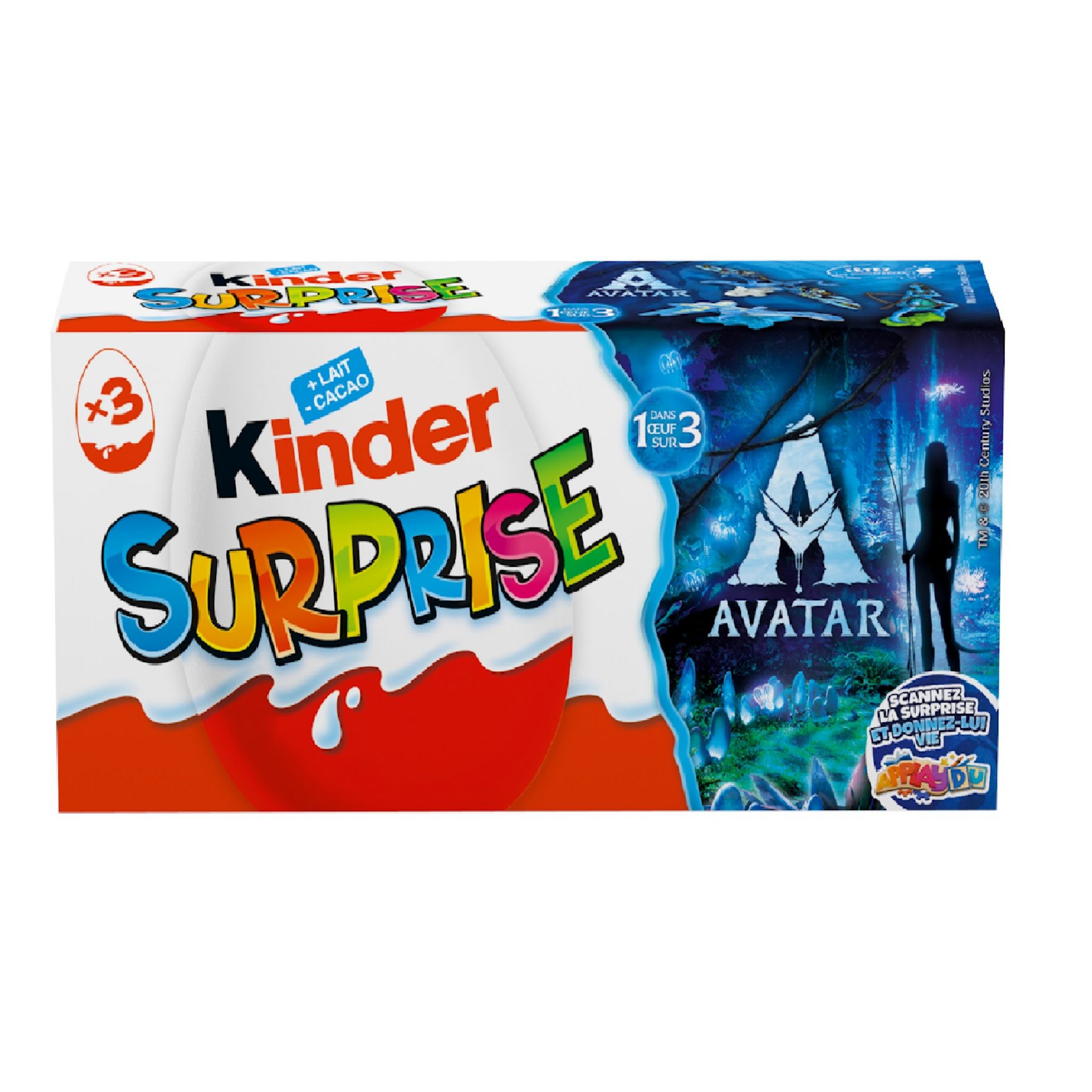 KINDER Surprise Maxi Natoons 1 pièce 100g pas cher 