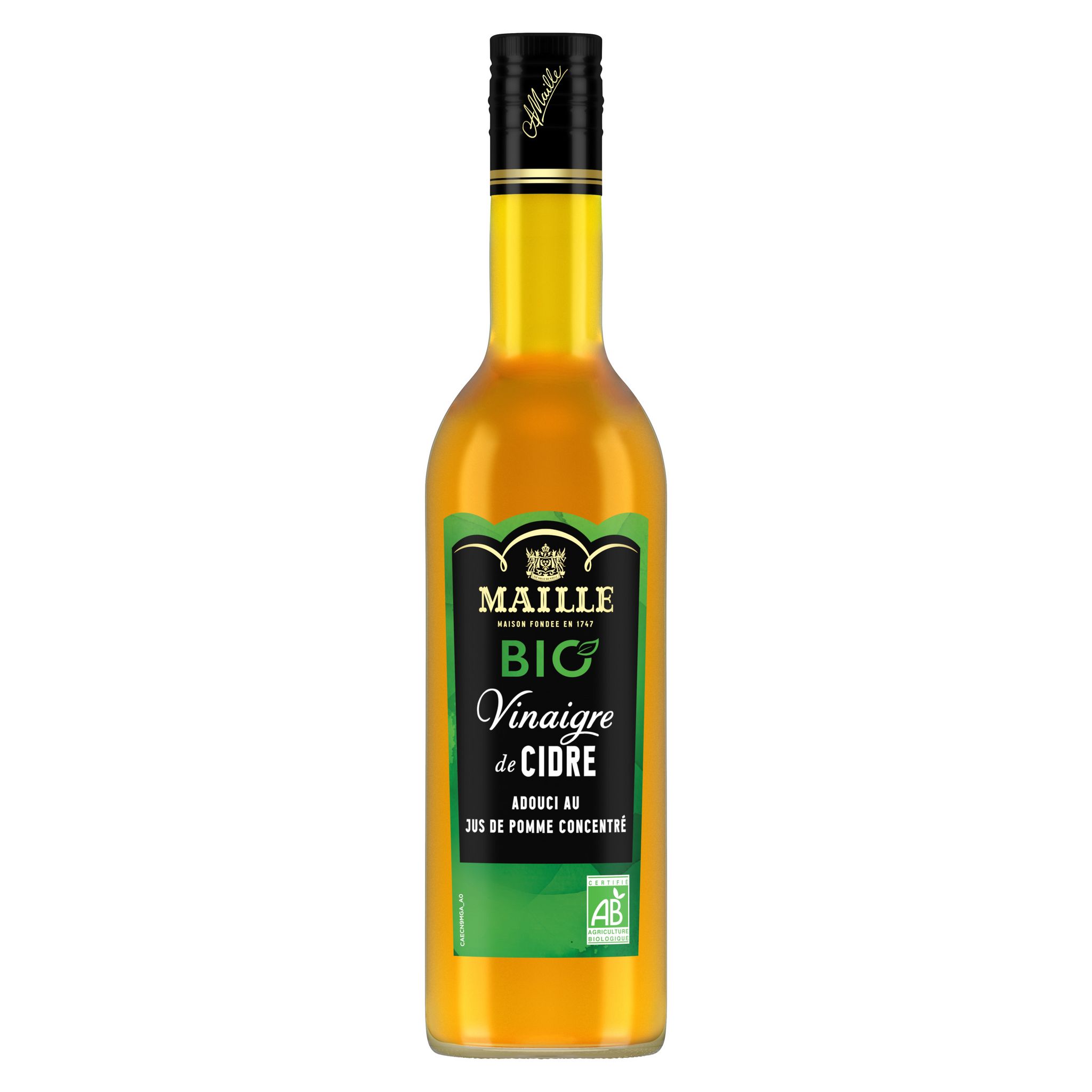 Maille - Vinaigre de Cidre adouci au jus de pommes concentré 50 cl