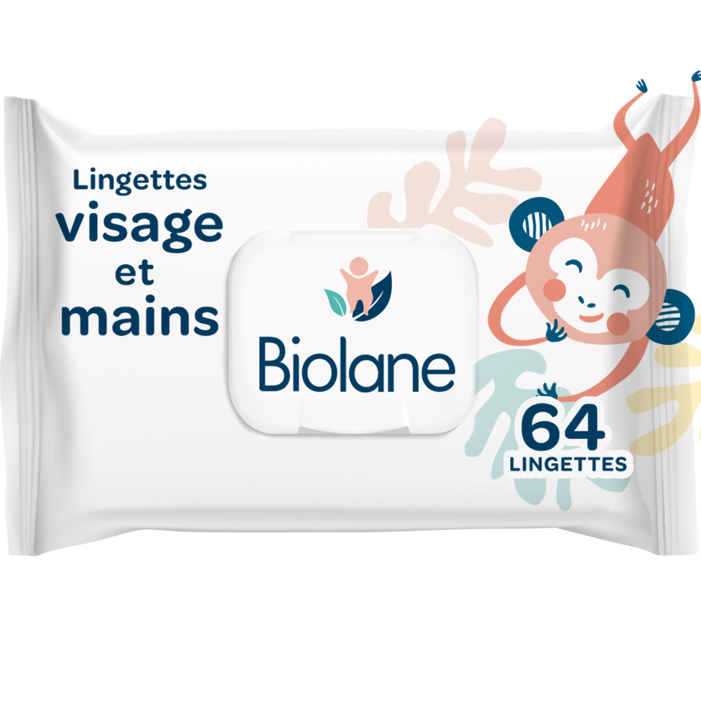 Lingettes visage et mains - Biolane – BIOLANE