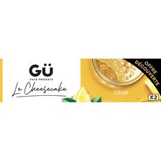 GU Cheesecake citron 2x90g