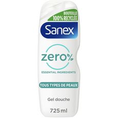 SANEX Zéro% Gel douche tous types de peaux 725ml