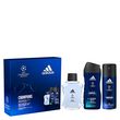 ADIDAS Coffret UEFA Champions League eau de toilette gel douche et déodorant 3 produits 1 coffret