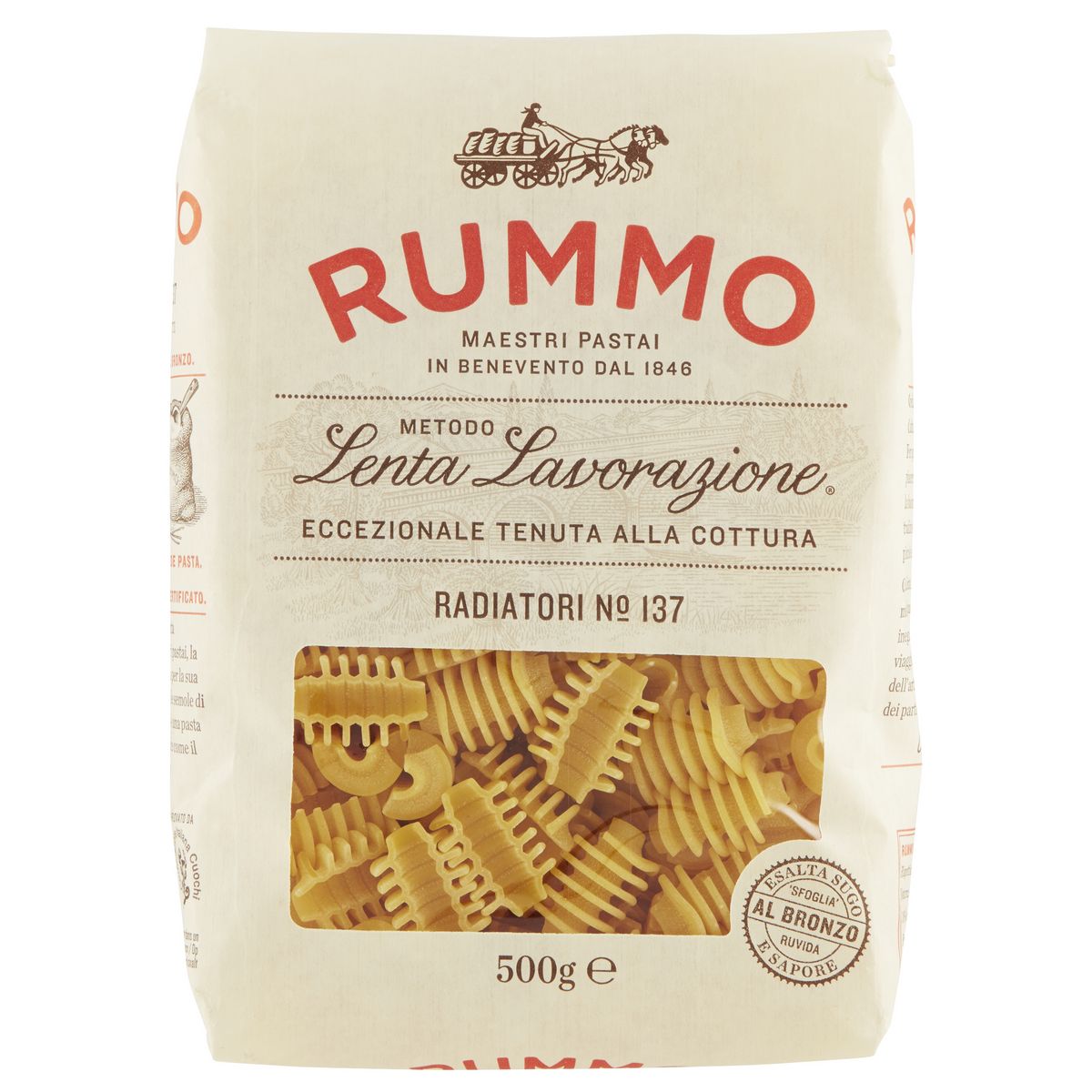 RUMMO Pâtes radiatori n°137 500g pas cher - Auchan.fr