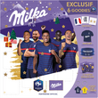 MILKA Calendrier de l'Avent chocolats et goodies équipe de France 143g