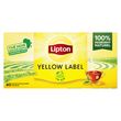 LIPTON Yellow label thé noir origine Kenya 60 sachets 120g