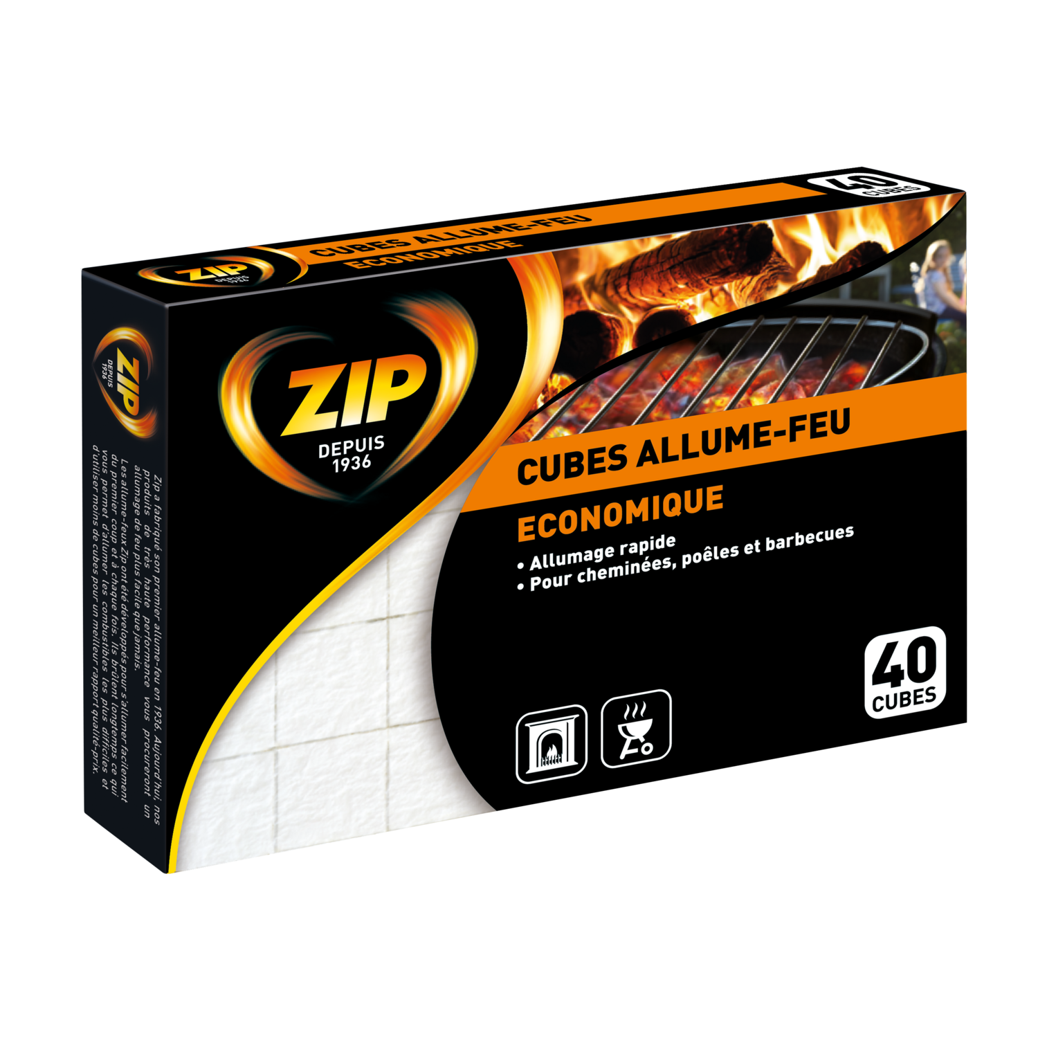 Promo Zip allume feu chez Auchan