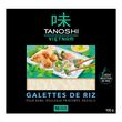 TANOSHI Galettes de riz 10 pièces 100g
