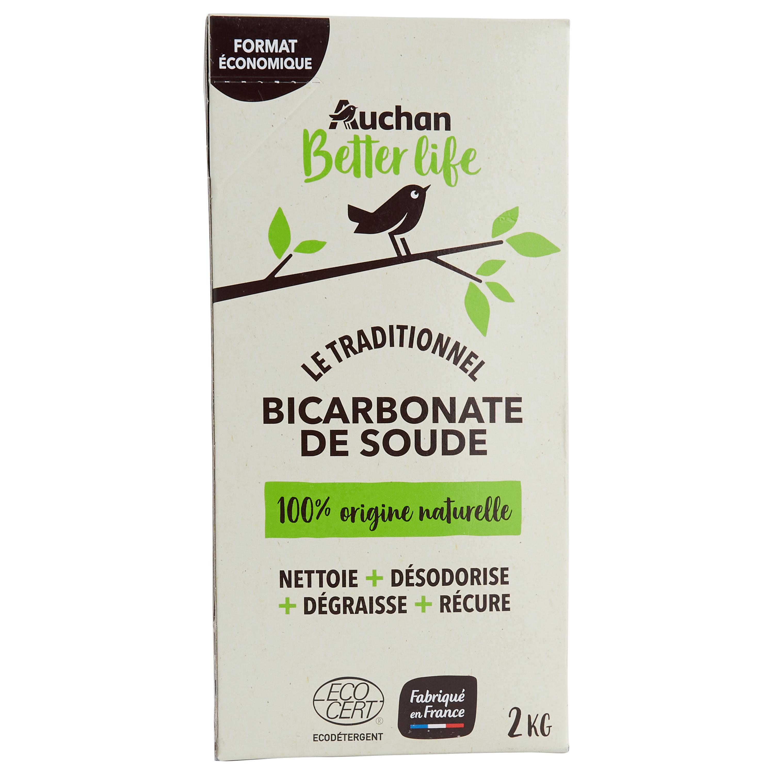 AUCHAN BETTER LIFE Percarbonate de soude 500g pas cher 