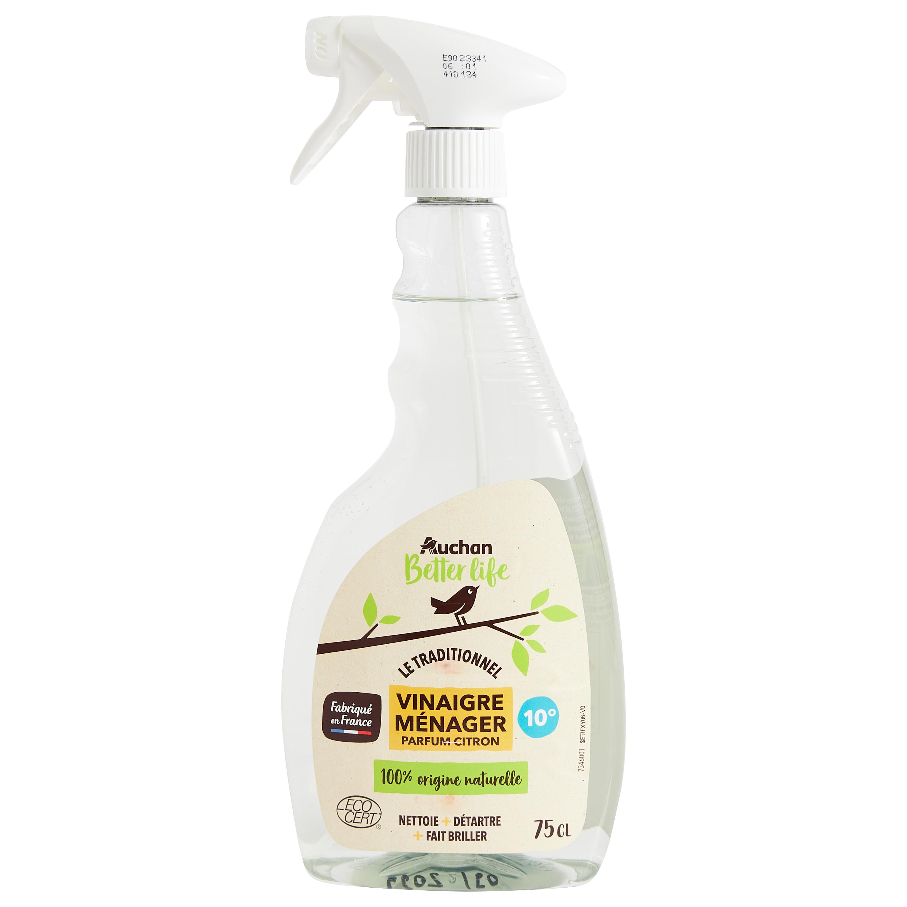 Vinaigre ménager en spray – 750ml – ECOCERT Ecodétergent