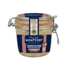 MAISON MONTFORT Foie gras de canard entier du Sud-Ouest à l'ancienne bocal 360g