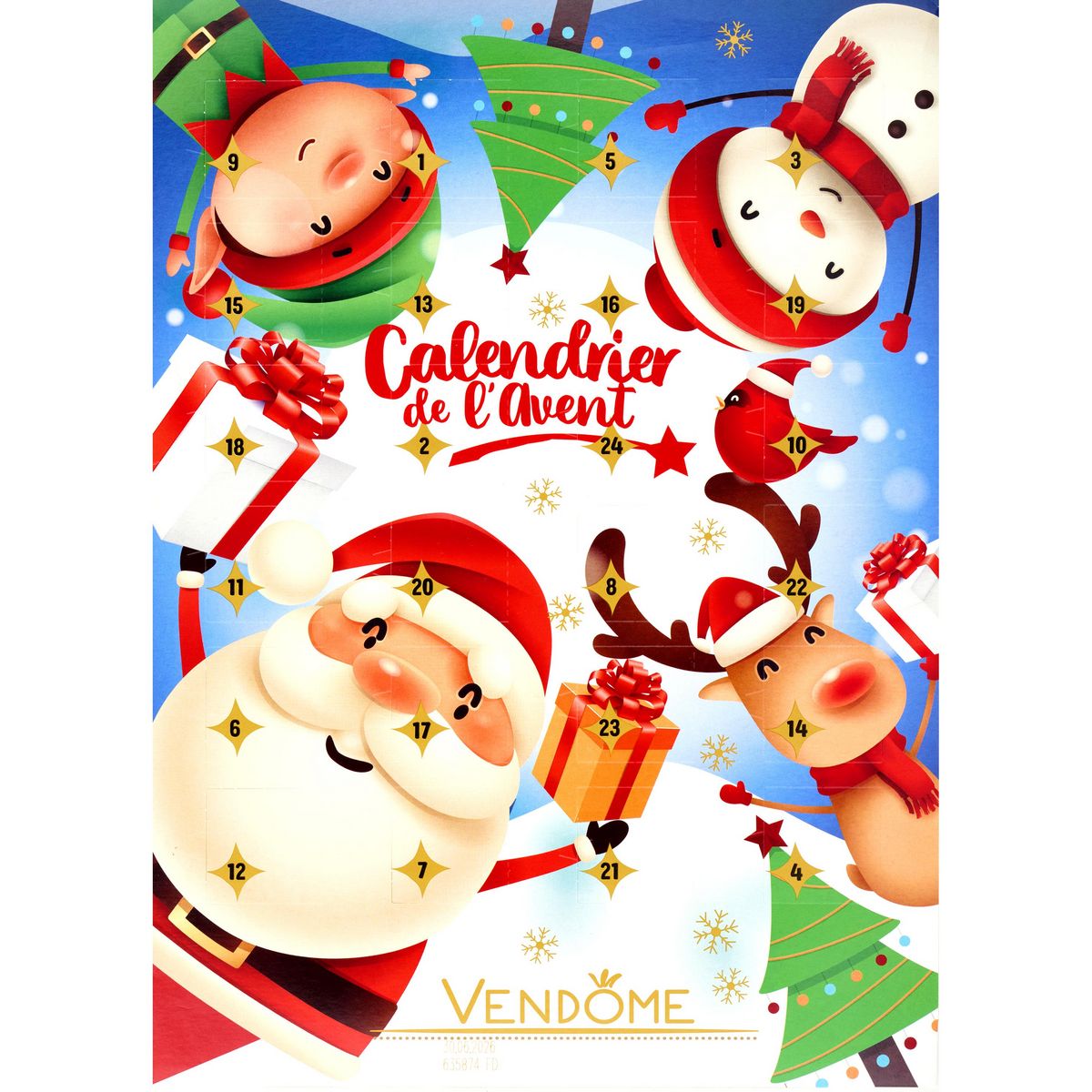 Kinder Calendrier de l'avent 295g 