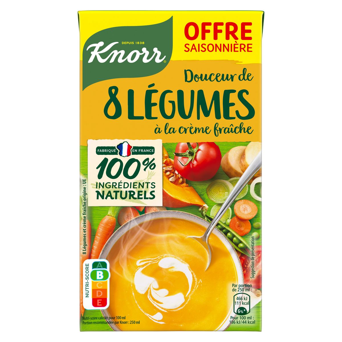 Knorr Soupe Douceur De L Gumes La Cr Me Fra Che L Pas Cher Auchan Fr