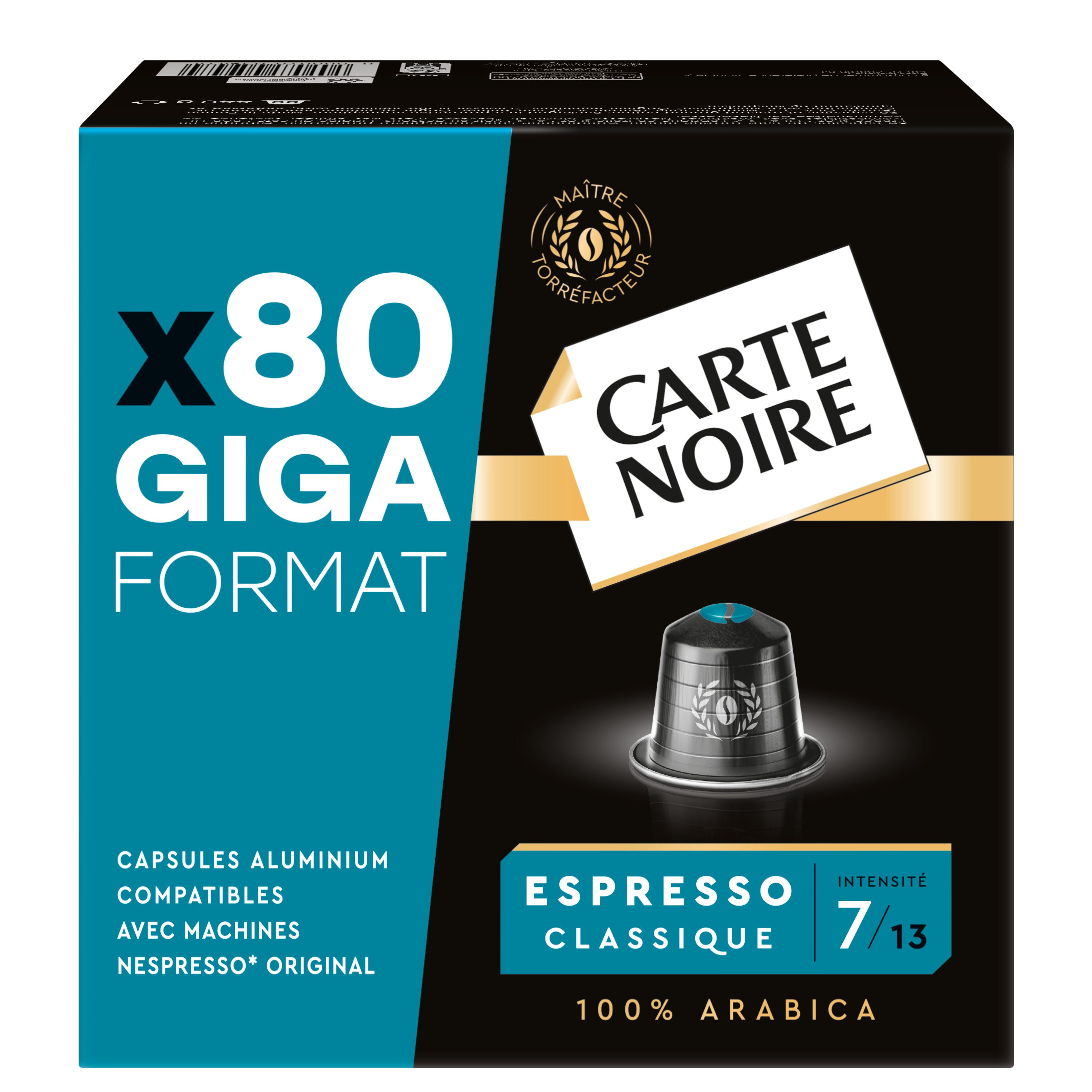 Cápsulas De Café Compatible Senseo Espresso n°7 Carte Noire, Comprar En  Linea