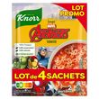 KNORR Soupe déshydratée tomates Avengers 4 sachets 164g