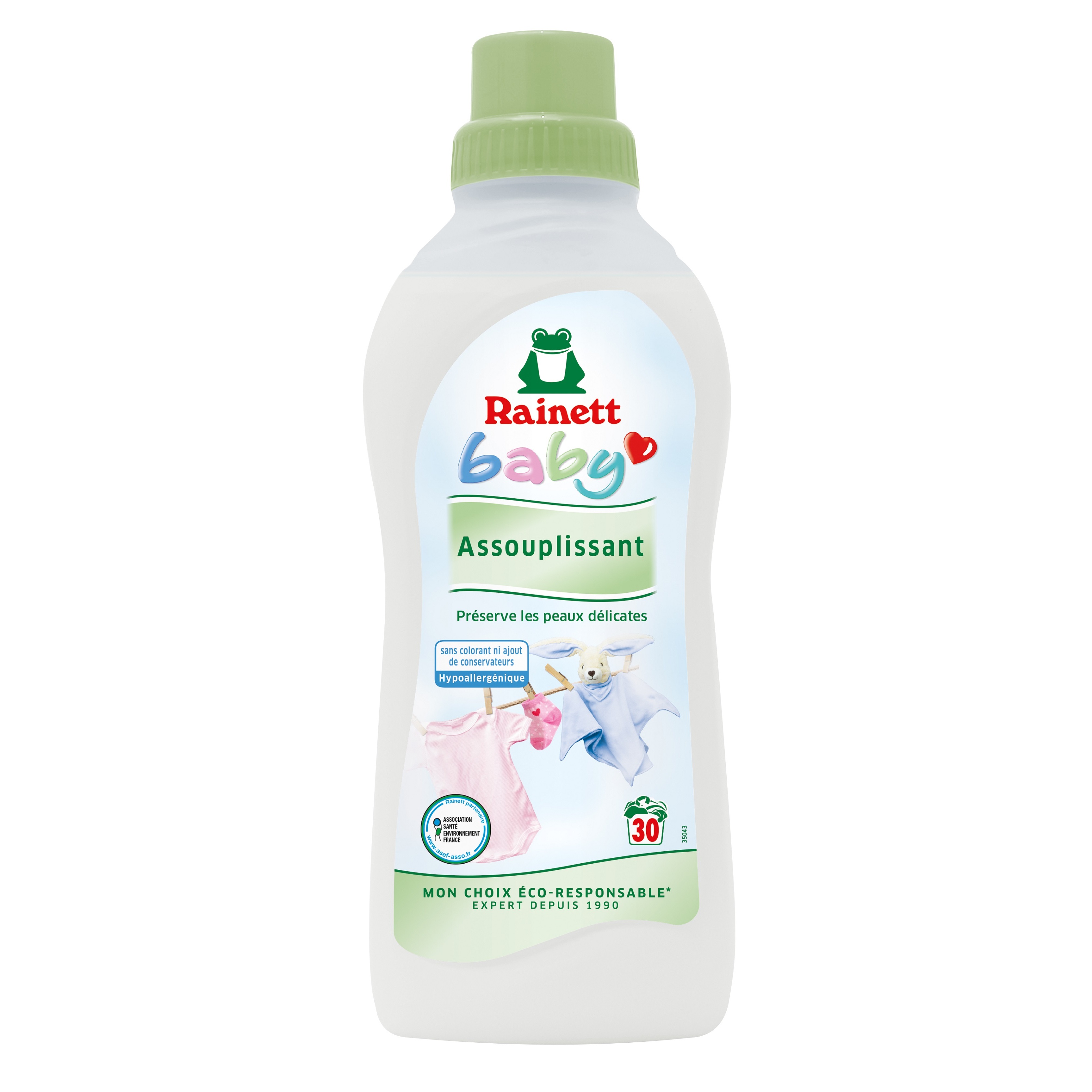 Adoucissant bébé 750 ml Contenu