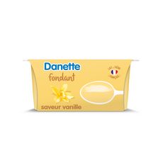 DANETTE Dessert fondant saveur vanille 400g