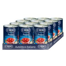CIRIO Pulpe de tomates en dés 12x400g