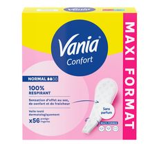 VANIA Confort Protège-lingeries normal 56 pièces