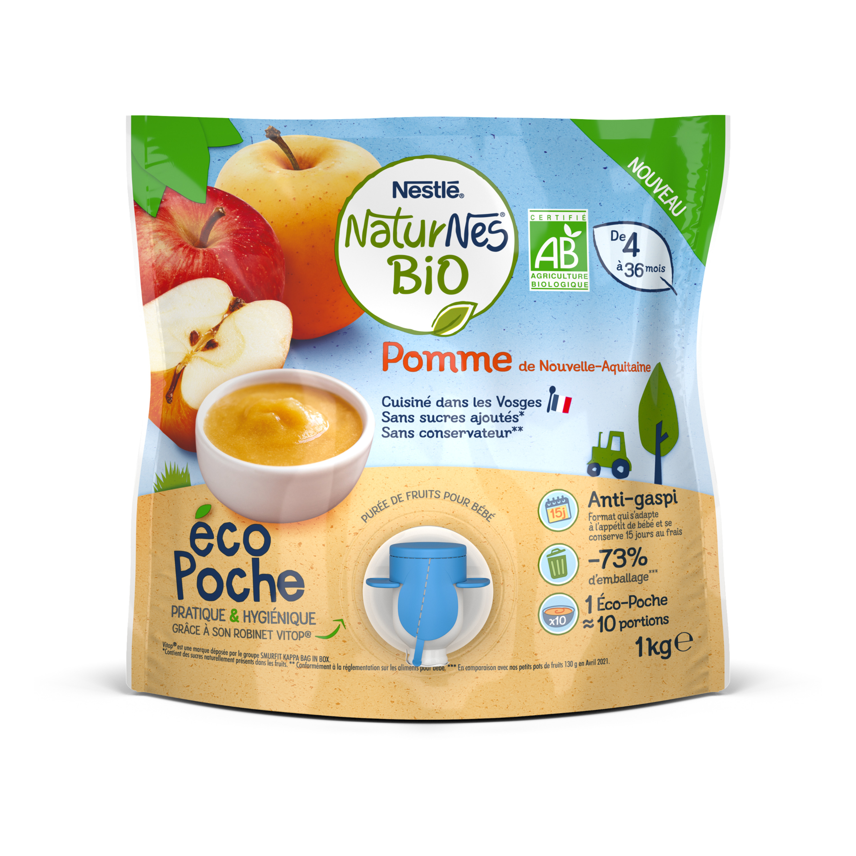 HIPP Petit pot aux légumes bio 4 variétés dès 4 mois 4x125g pas cher 