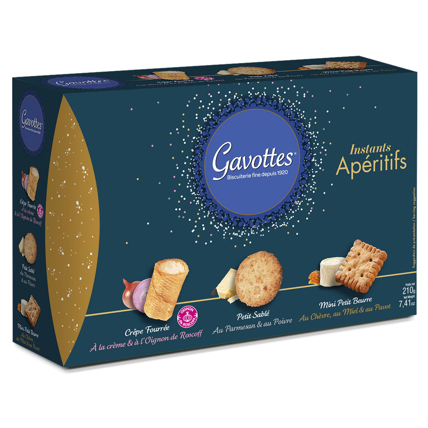 Coffret assortiment sablés