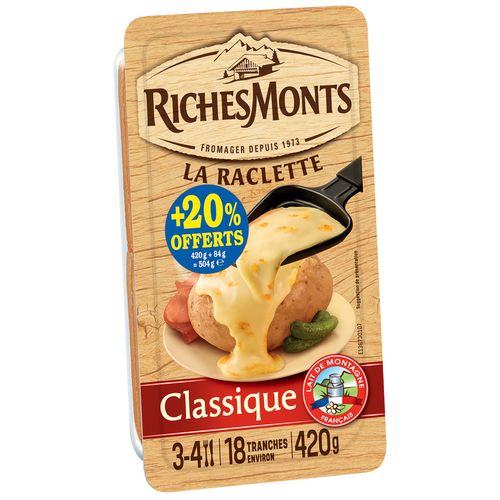 RICHES MONTS classico formaggio da raclette