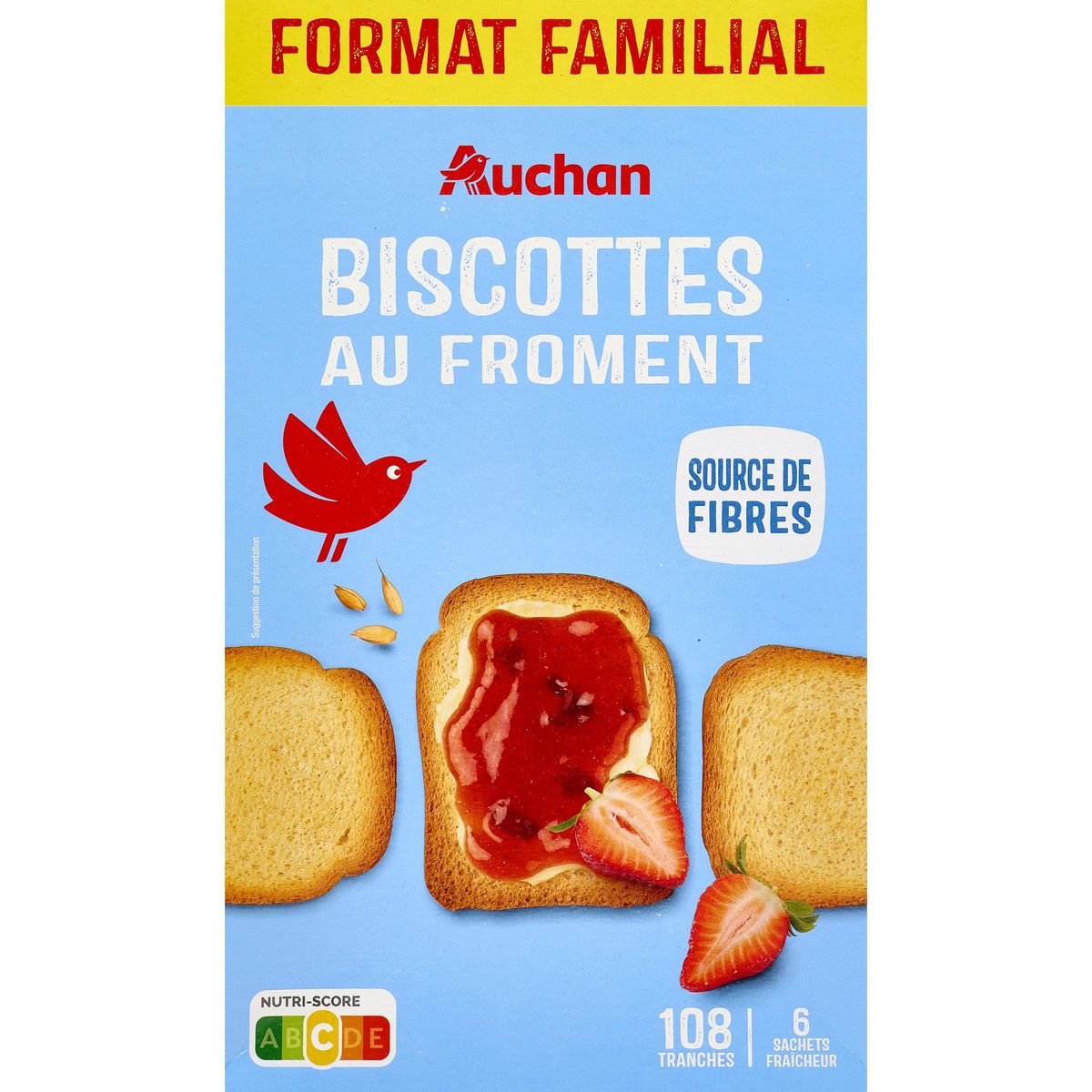 Biscottes froment GRILLETINE