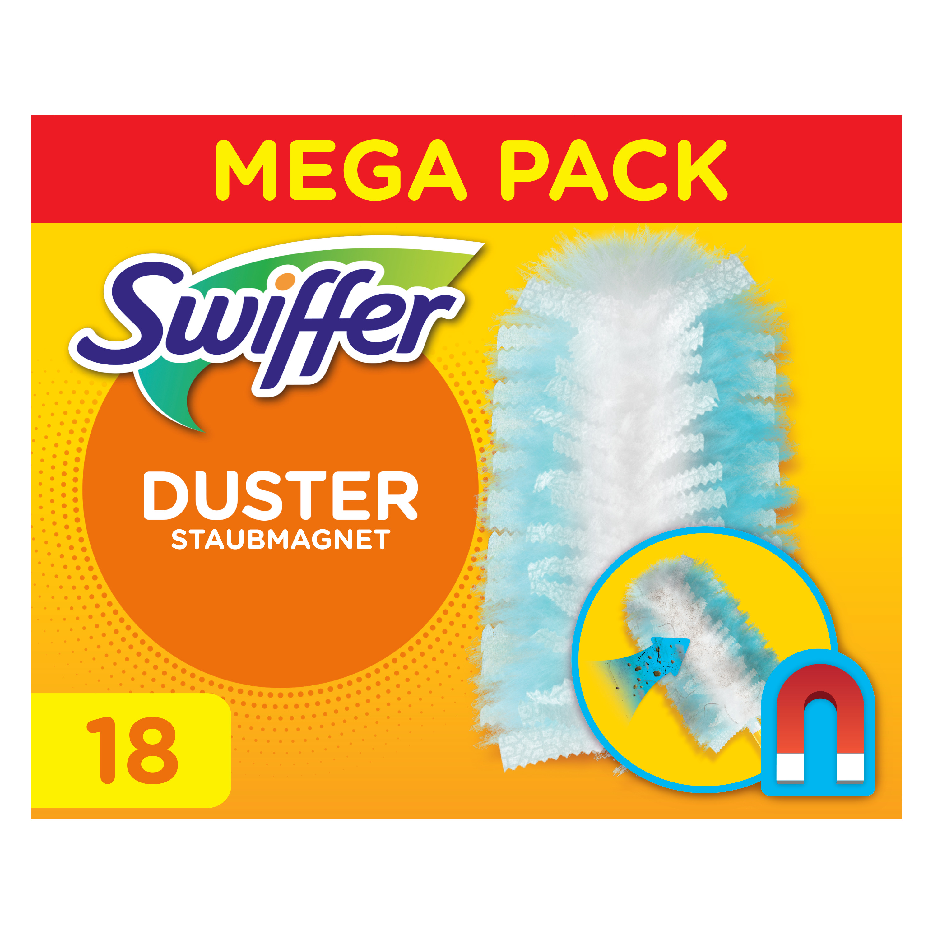 SWIFFER Duster recharge pour plumeau 6 pièces pas cher 