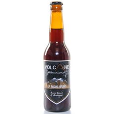VOLCANE Bière brune d'Auvergne La roche brune 5.8% bouteille 33cl