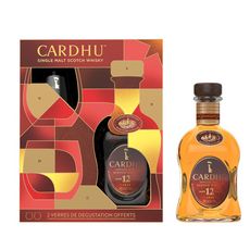 CARDHU Scotch whisky single malt 12 ans 40% coffret 70cl +2 verres
