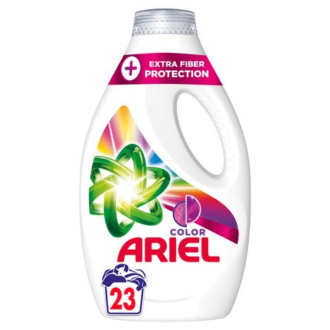 ARIEL Power Lessive liquide + touche de Lenor unstoppables 23 lavages 1.15l  pas cher 