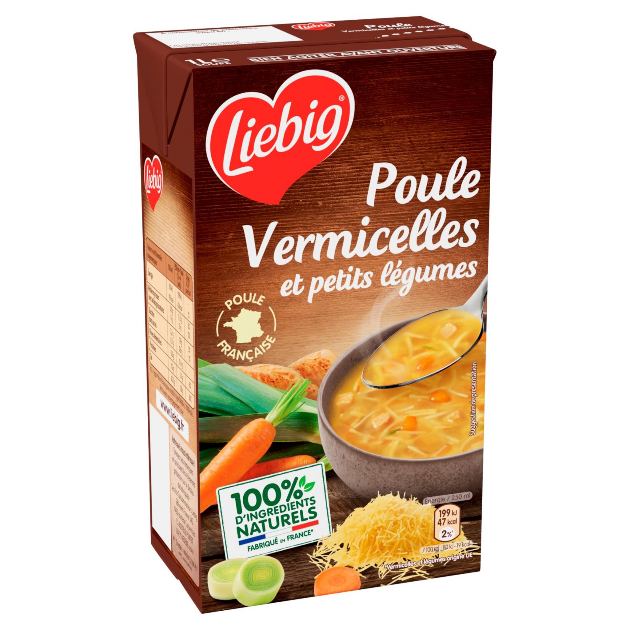 EURO MARKET  liebig soupe legumes pates vermicelles 60 cl – Euro-Market