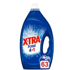 X-TRA Total 3+1 Lessive liquide 63 lavages 2.835l