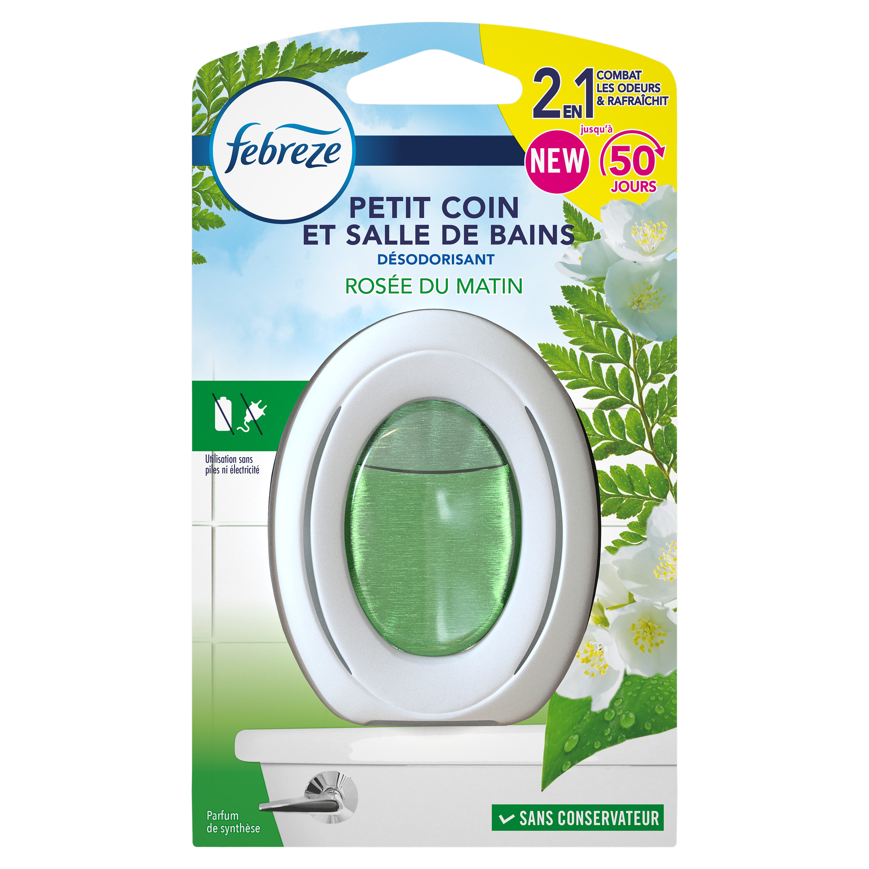 Febreze Spray Désodorisant Maison, 1 x 300ml, Pour Élimination Et