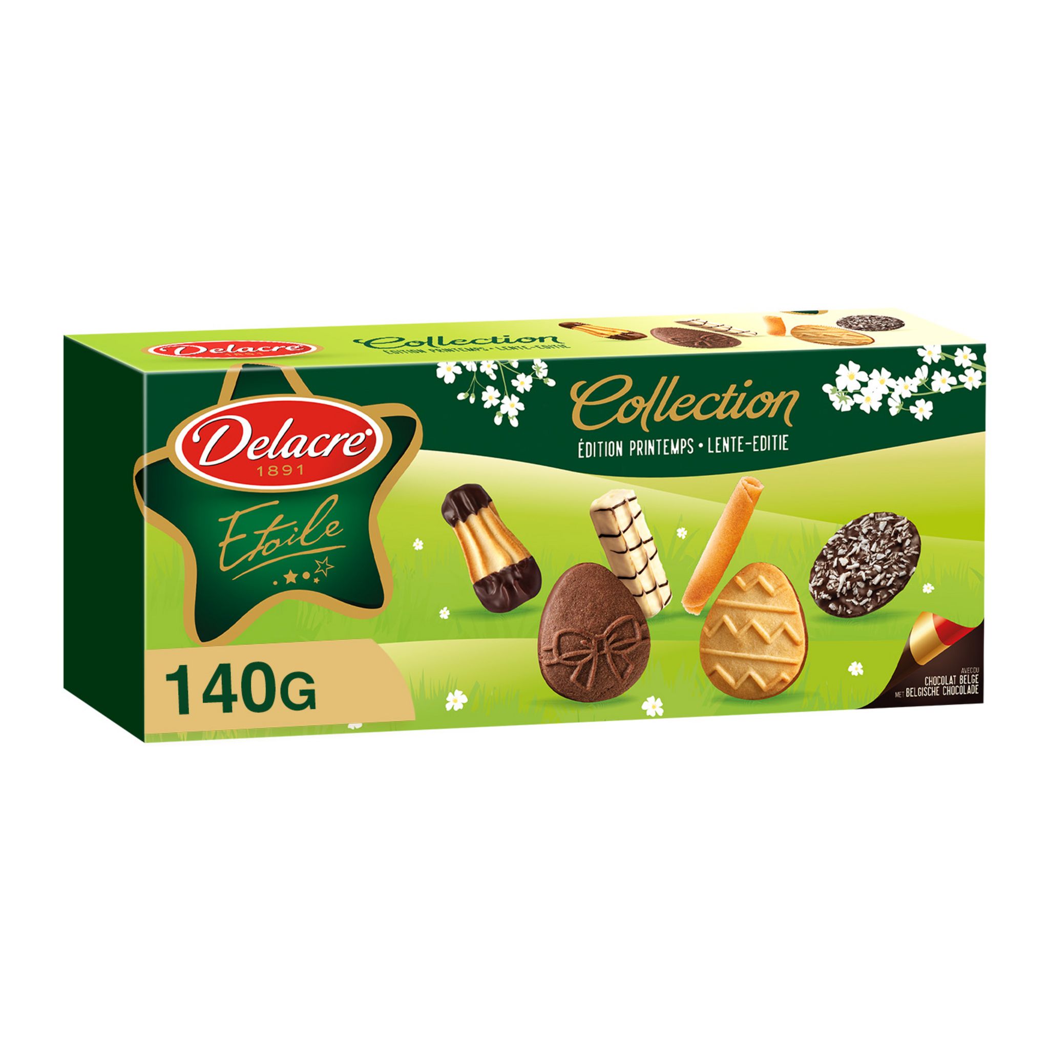 Delacre Etoile Collection biscuits, boîte de 240 g