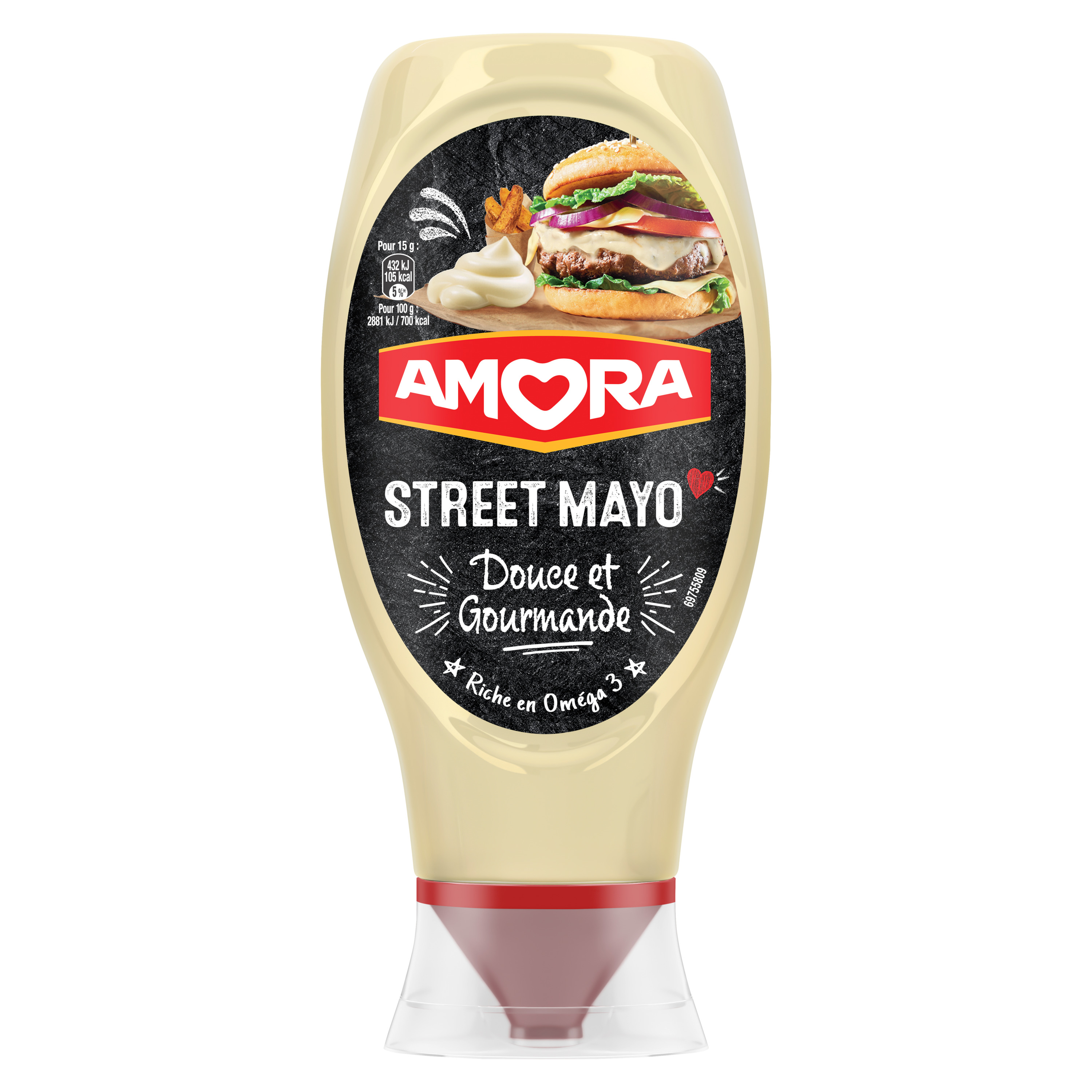 Amora Sauce Burger Flacon Souple, 260g : : Epicerie
