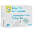 POUCE Tablettes anti-calcaire 15 tablettes