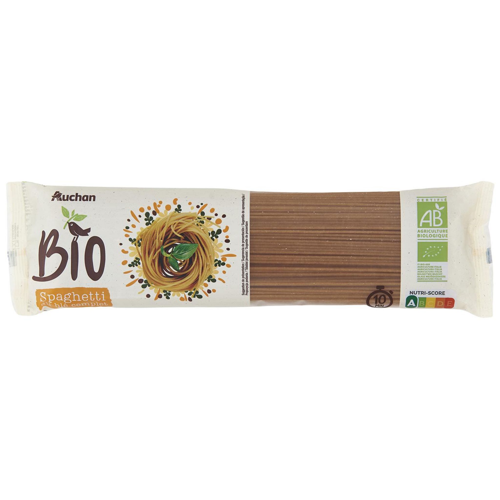 PÂtes complÈtes bio- sachet de 500 g : la mille pÂtes - 500 g