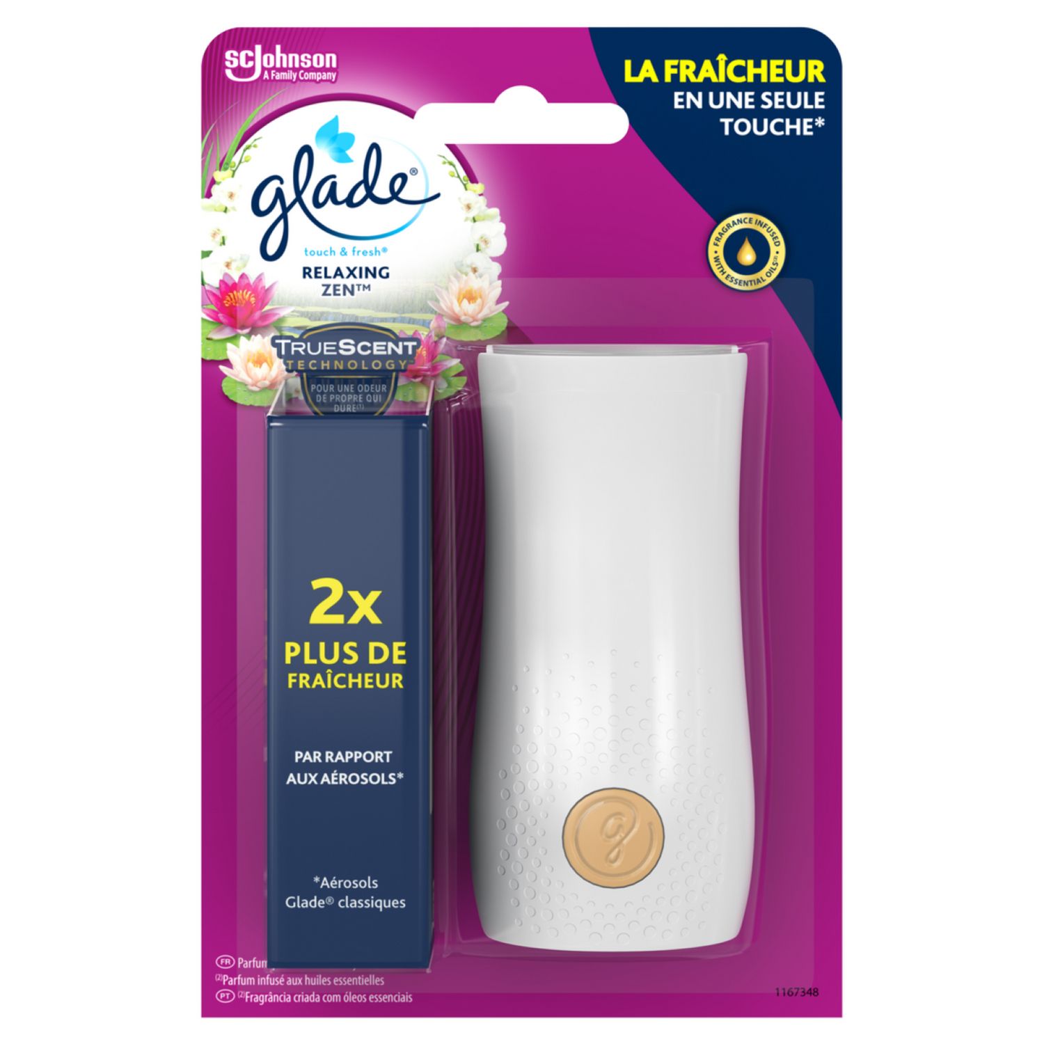 Glade Touch & Fresh Recharge De Parfum Automatique Muguet, 10 Ml