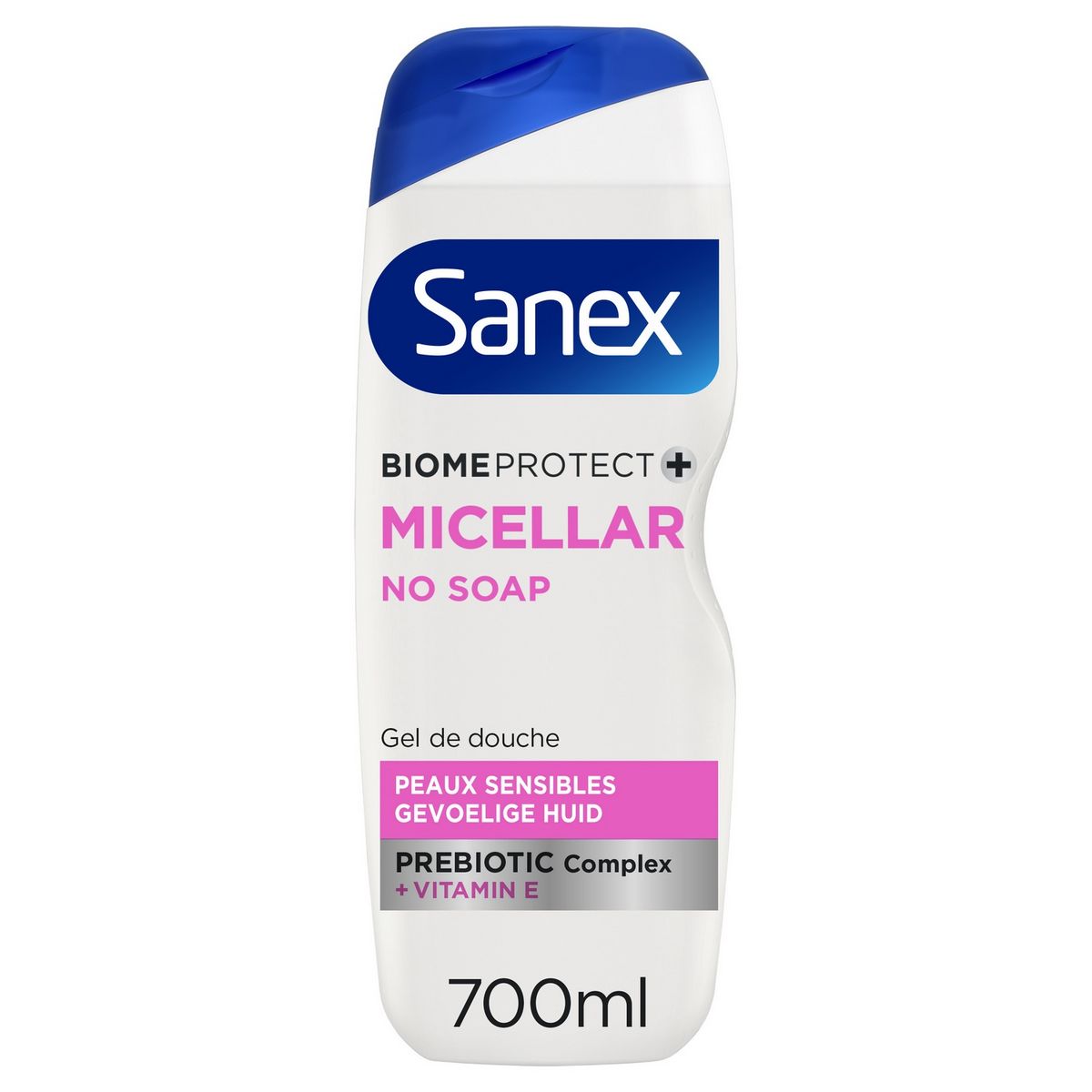 SANEX Gel douche biome protect micellar sans savon pour peaux sensibles 700ml