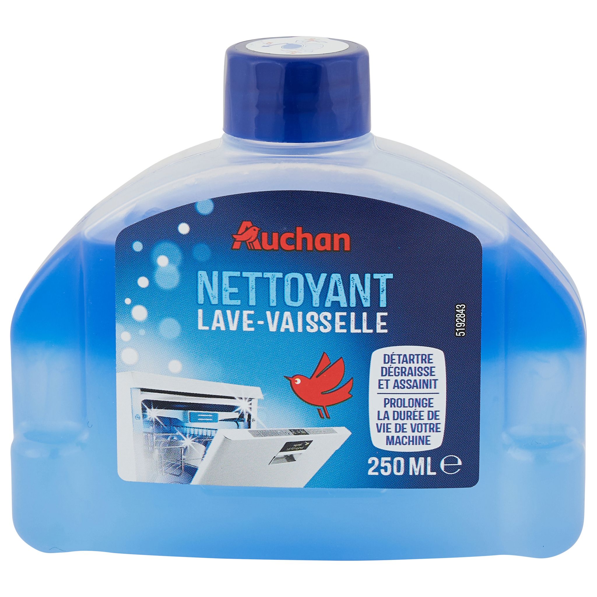 Liquide de rinçage lave-vaisselle bleu 250 ml - Produit lave