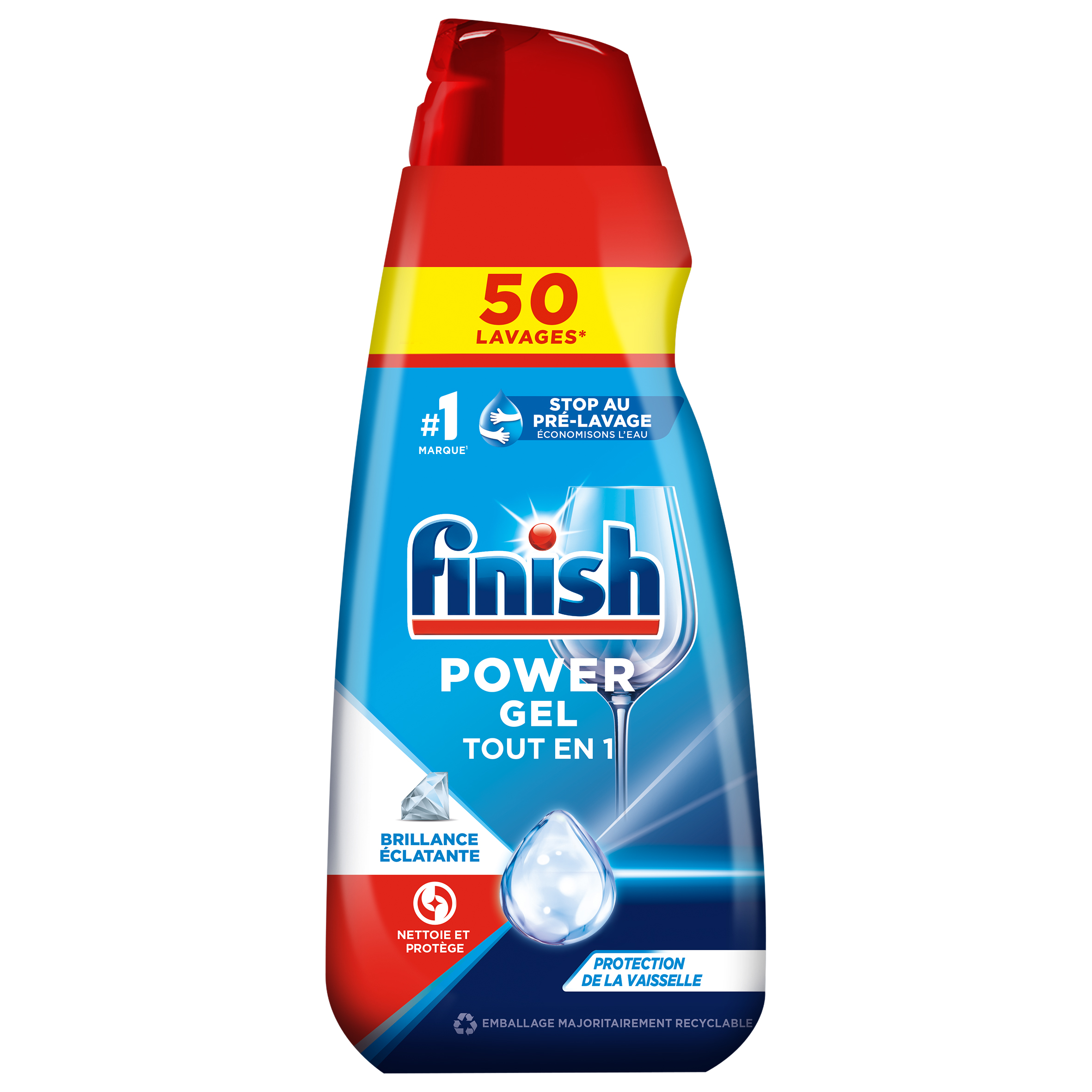 FINISH Nettoyant lave-vaisselle intégral 250ml pas cher 