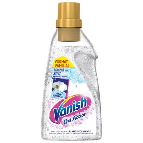 VANISH Oxi action Booster de blancheur sans javel 750g pas cher