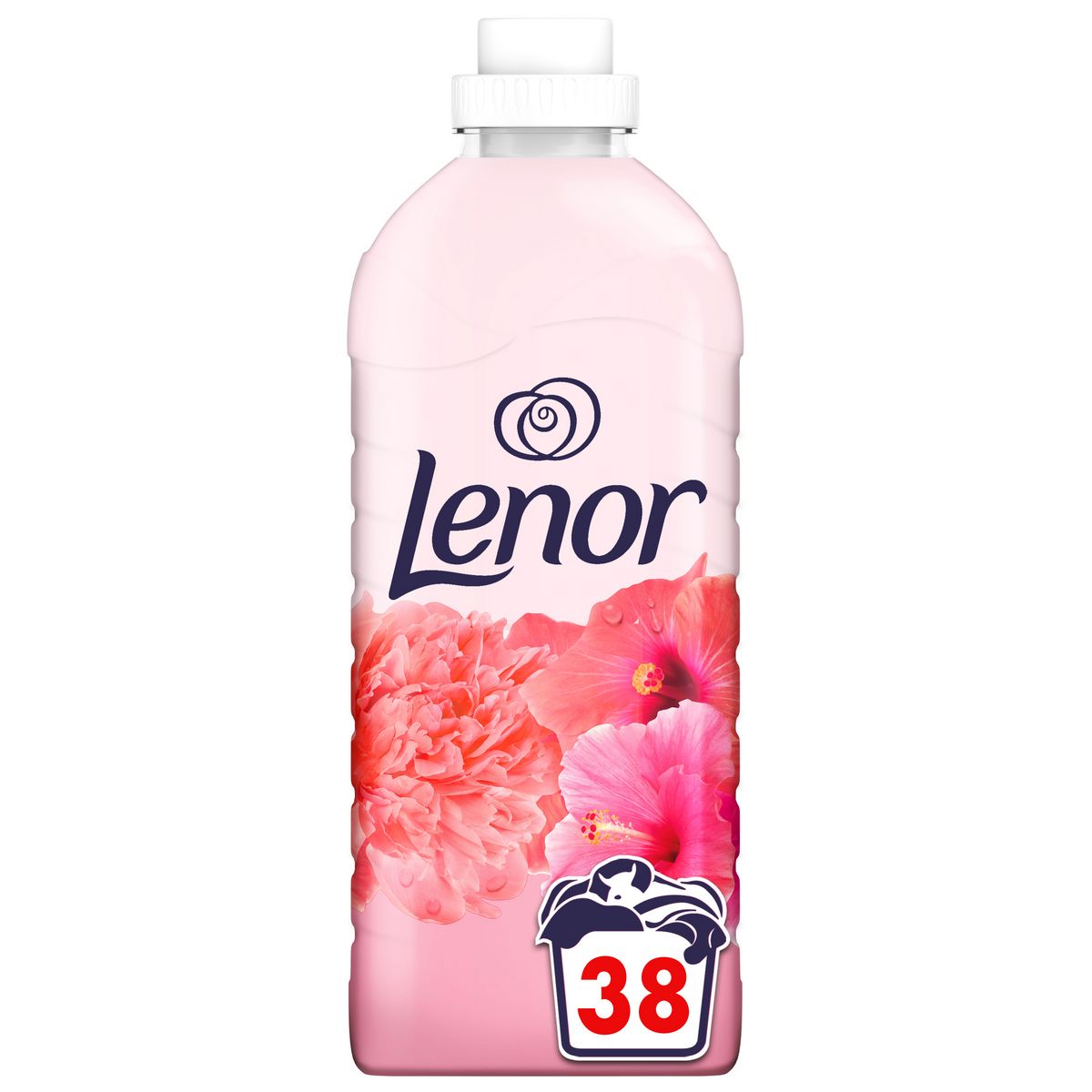 LENOR Adoucissant liquide pivoine et hibiscus 38 lavages 0.798l
