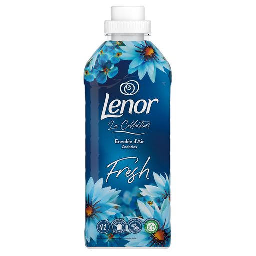 LENOR Adoucissant liquide envolée d'air frais 50 doses 1.15l pas cher 