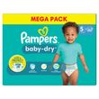 PAMPERS Baby-dry couches taille 5 (11-16kg) 82 couches
