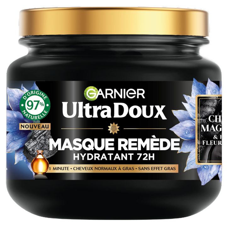 Composition GARNIER Ultra doux - Masque remède hydratant 72h - UFC-Que  Choisir