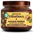GARNIER ULTRA DOUX Masques cheveux bouclés frisés remède nutrition intense huile d'avocat 340ml